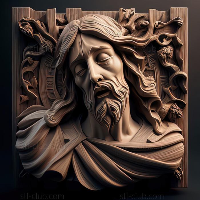 3D model st jesus (STL)